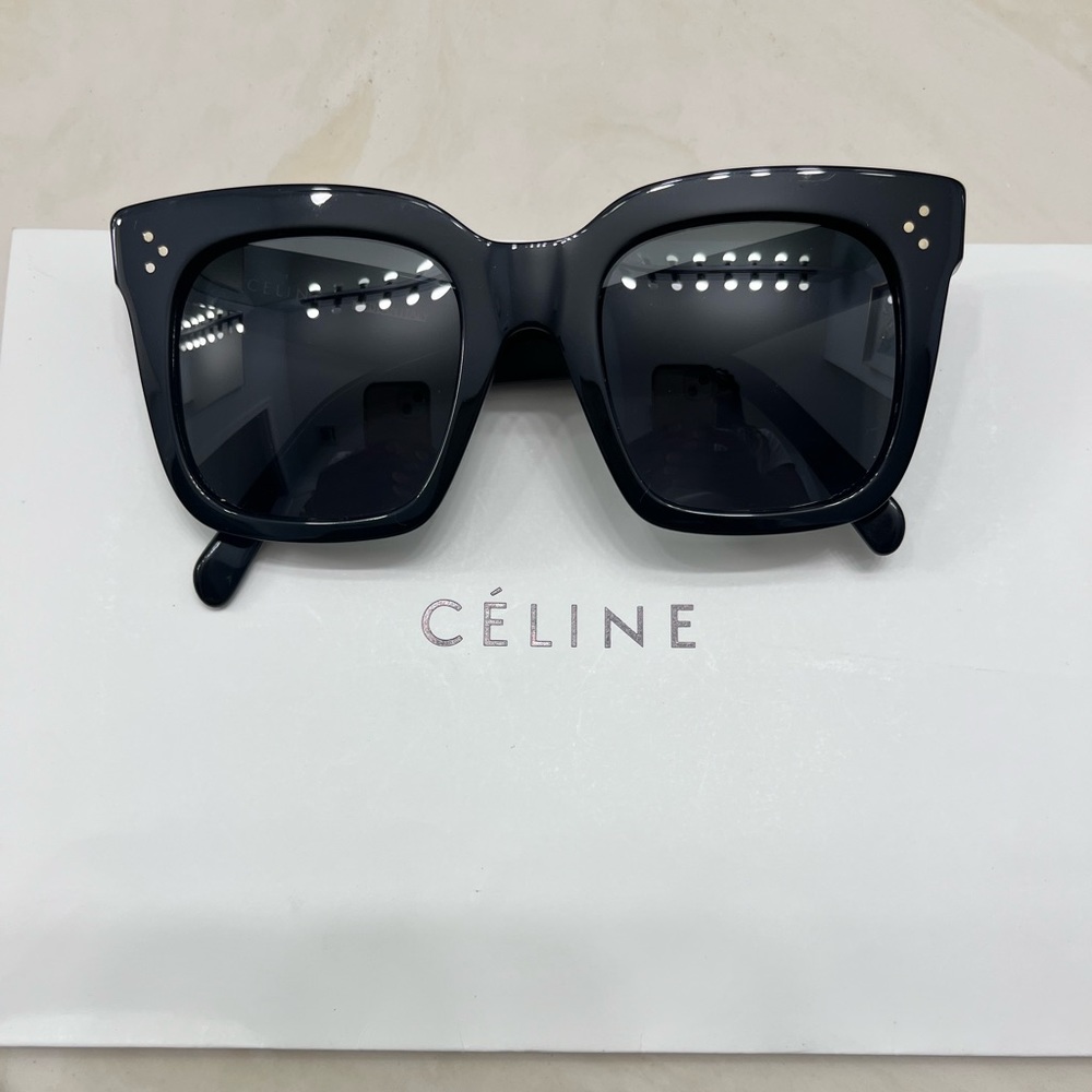 NWT Authentic Oversized Celine Black Tilda Sunglasses